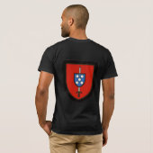 T-shirt Commandos de l'armée portugaise (Dos entier)