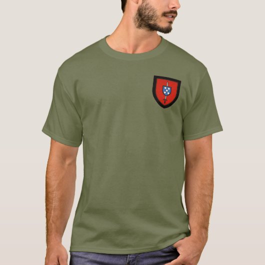 T-shirt Commandos de l'armée portugaise (Devant)