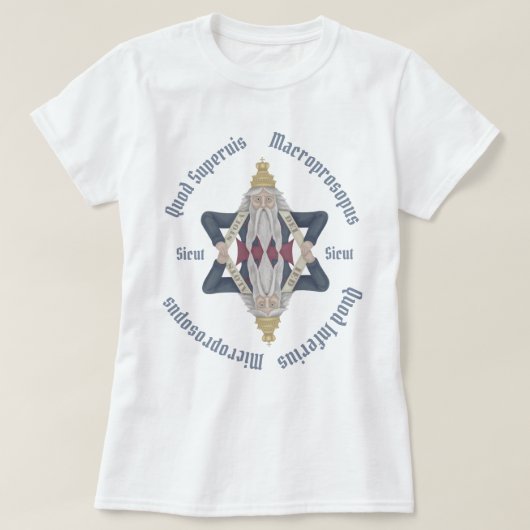 T-shirt Comme ci-dessous (Design devant)