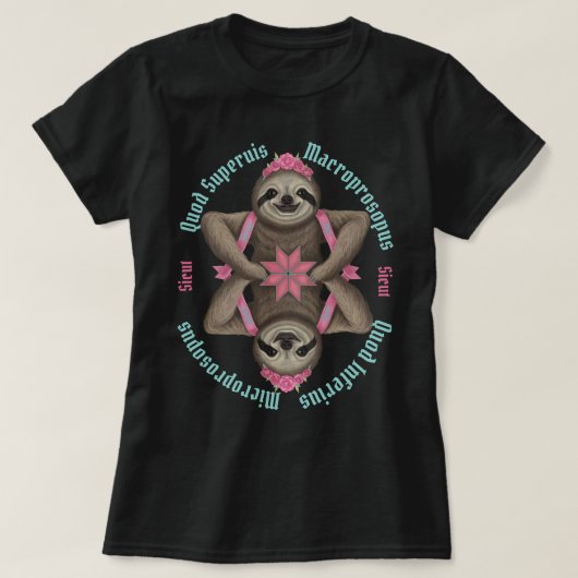 T-shirt Comme ci-dessous (Design devant)