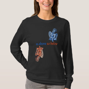 T-shirt Comme ci-dessus, il en est ainsi ci-dessous, anges