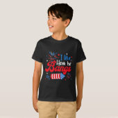 T-shirt Comme comment elle explose Fireworks Funny Couple (Devant entier)