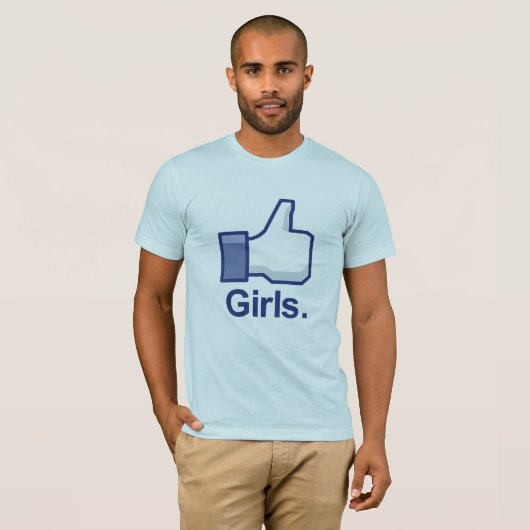 T-shirt Comme des filles (Devant entier)