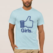 T-shirt Comme des filles (Devant)