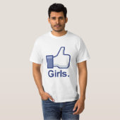 T-shirt Comme des filles (Devant entier)