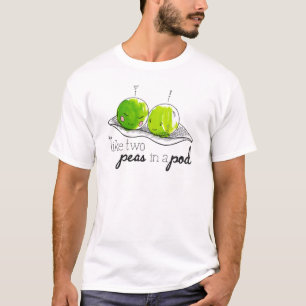 T-shirt Comme deux pois dans une cosse