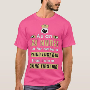 T-shirt Comme Infirmière Icu Médecine Urgence Ambulance Dr