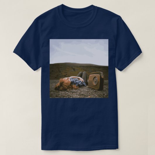 T-shirt Comme j'avais l'habitude (Design devant)