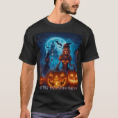 T-shirt Comme La Fête D'Halloween (Devant)