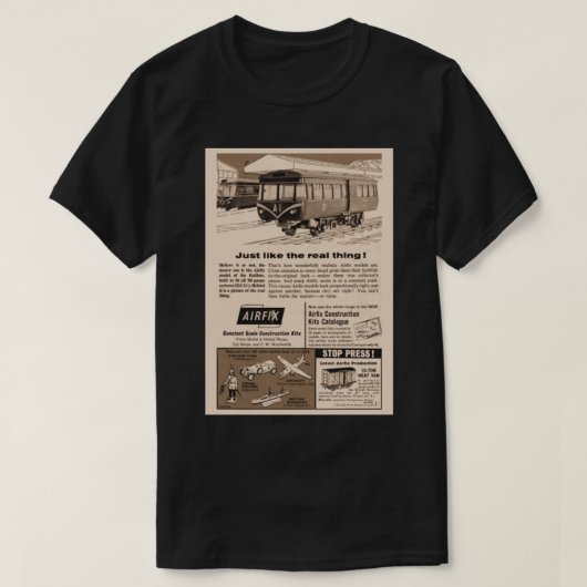 T-shirt Comme La Vraie Chose ! - Airfix 2 (Design devant)