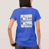 T-shirt comme le bouton Sike (Dos)