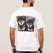 T-shirt "Comme le père, comme la fille " (Dos)