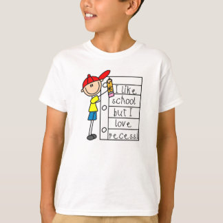 T-shirt Comme le renfoncement d'amour d'école
