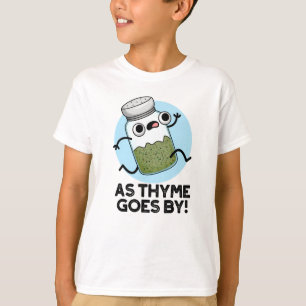 T-shirt Comme Le Thyme Va Par Funny Herb Spice Pun