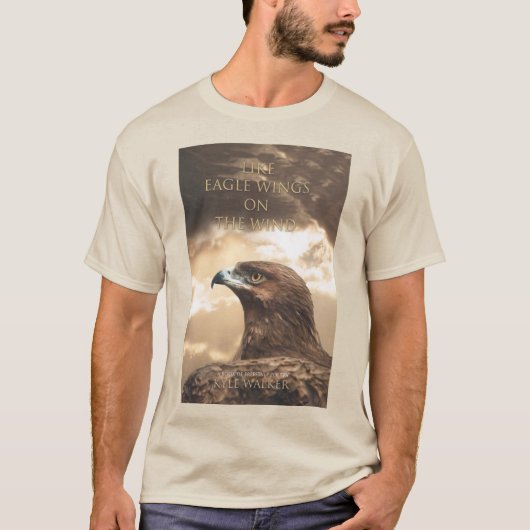 T-shirt Comme Les Ailes D'Aigle Sur Le Vent (Devant)