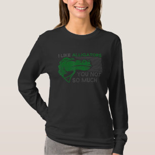 T-shirt Comme Les Alligators Vous N'Avez Pas Tant De Croco