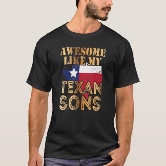 T-shirt Comme Mes Fils Texans (Devant)