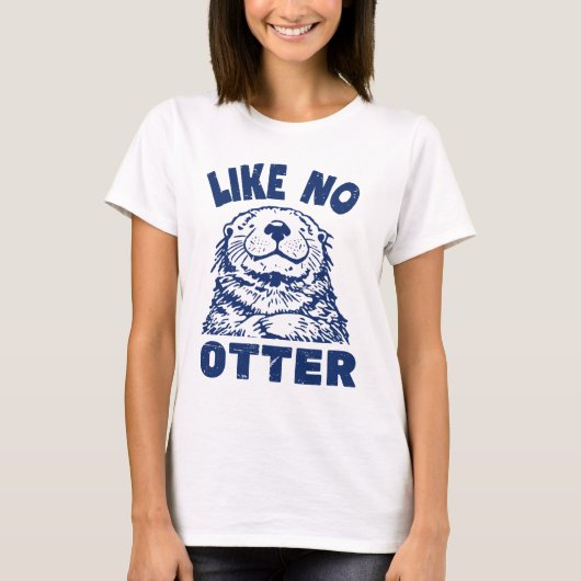 T-shirt Comme No Otter (Devant)