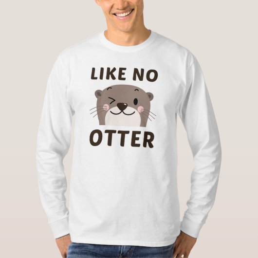 T-shirt Comme No Otter (Devant)