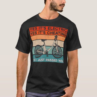 T-shirt Comme Oui Son Électrique Sa Triche Et Je Vous