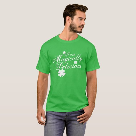 T-shirt "Comme par magie délicieux " (Devant entier)