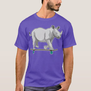 T-shirt comme Patineur avec Planche à Roulettes
