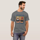 T-shirt Comme Père Comme Fille Oh Crap (Devant entier)