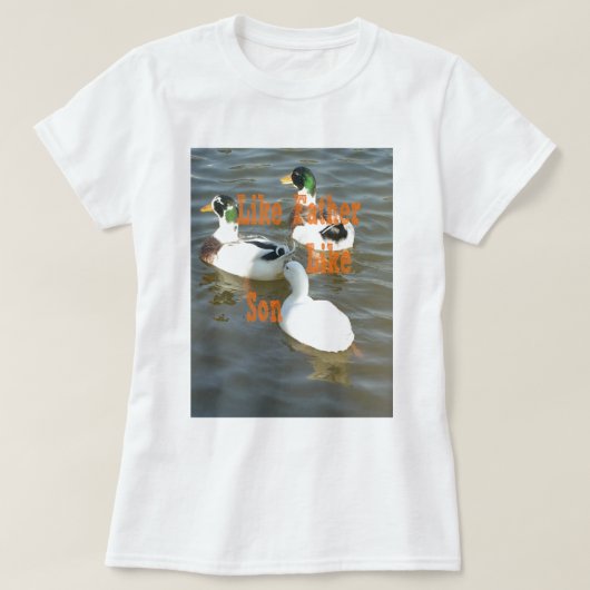 T-shirt Comme Père Comme Fils. (Design devant)