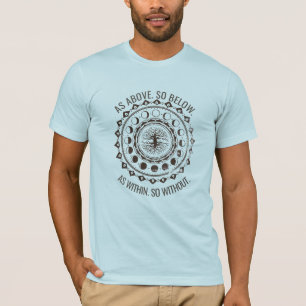 T-shirt Comme précédemment. Tellement ci-dessous. En tan