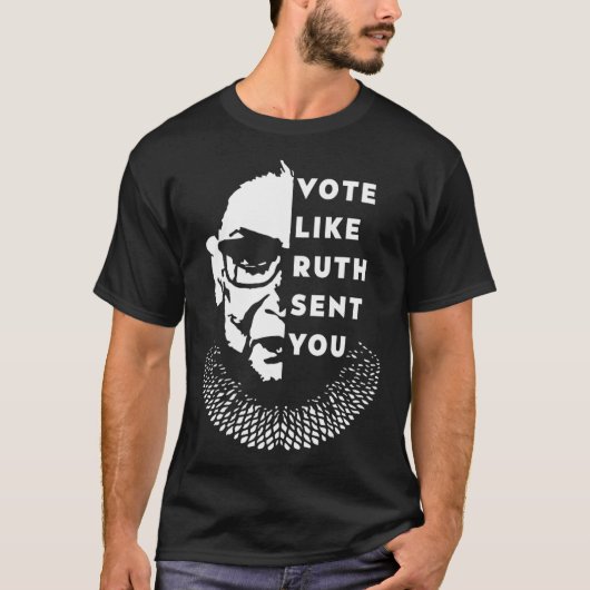 T-shirt Comme Ruth Vous A Envoyé - Féministe (Devant)