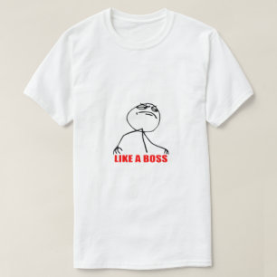T-shirt Comme un mème de patron