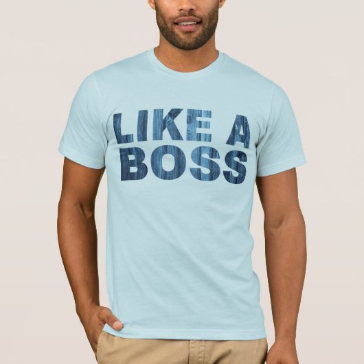 T-SHIRT COMME UN PATRON (Devant)