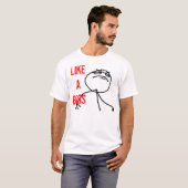 T-shirt Comme un patron (Devant entier)