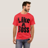T-shirt Comme un patron (Devant entier)