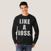 T-shirt Comme un patron (Devant entier)