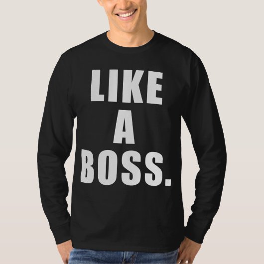 T-shirt Comme un patron (Devant)