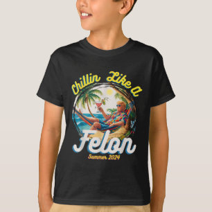 T-shirt Comme un Trump d'été à Felon 2024