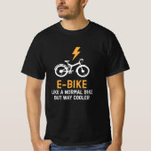 T-shirt Comme Un Vélo Glacière E Normal (Devant)