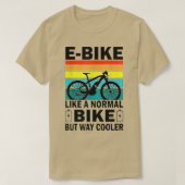 T-shirt Comme Un Vélo Normal, Mais Glacière (Design devant)