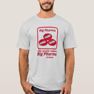 T-shirt Comme un voisin gourmand – Big Pharma est là