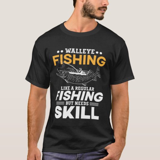 T-shirt Comme une pêche régulière mais nécessite des compé (Devant)