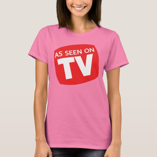 T-shirt Comme vu à la télévision (Devant)