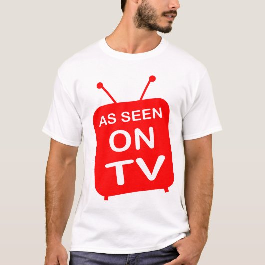 T-shirt Comme vu à la TV (Devant)