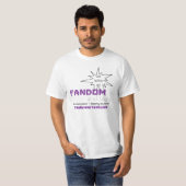 T-shirt Comme vu sur le Fandom dans les points (Devant entier)
