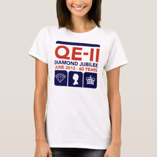 T-shirt commémoratif de jubilé de diamant