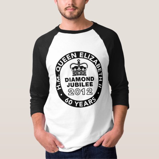 T-shirt commémoratif de jubilé de diamant (Devant)