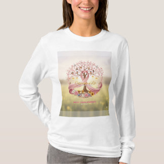 T-shirt commémoratif de sensibilisation au cancer