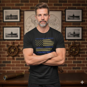 T-shirt commémoratif du 250e anniversaire du sous-