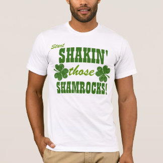 T-shirt Commencez à secouer ces shamrocks !