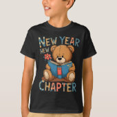 T-shirt Commencez Un Nouveau Chapitre 2024 Ourson Mignon T (Devant)